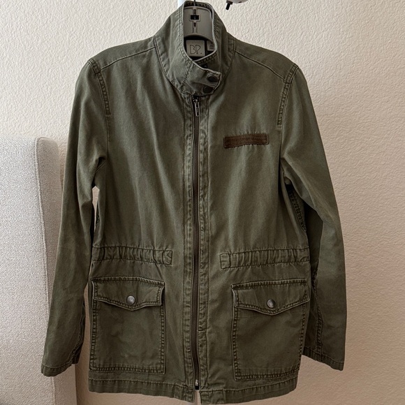 BP Nordstrom Olive Green Utility Jacket - Picture 1 of 8